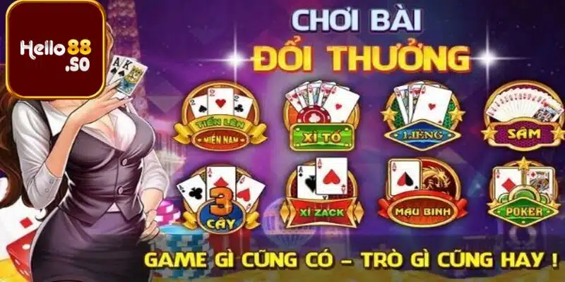 Kho trò chơi bài đỉnh cao