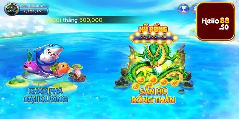 Cách truy cập vào sảnh game bắn cá tại Hello88